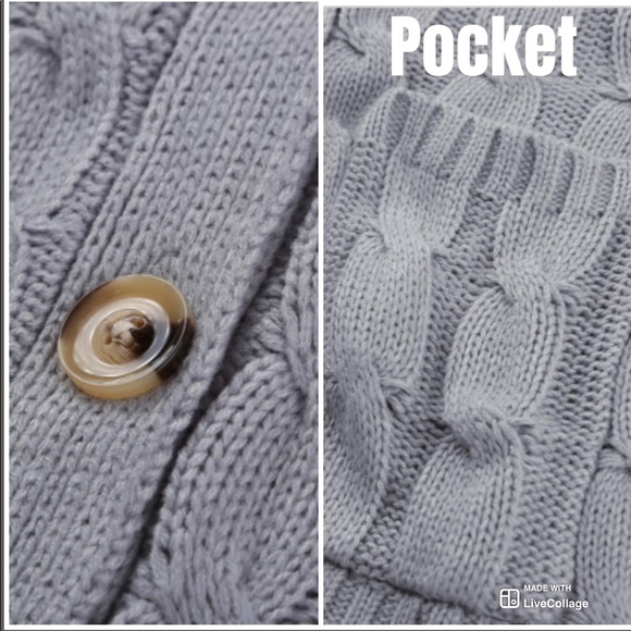 💞HPx5💞 1 left: 2x • The MUST-HAVE Gray Cardigan of 2021! - Picture 4 of 8